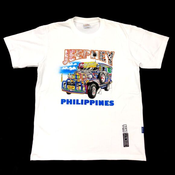 Dibuho Hand Painted Jeepney Philippines Tee T Shirt Size XL B3 - Picture 1 of 5